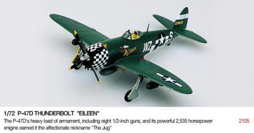 12474 Academy P-47D Thunderbolt Eileen